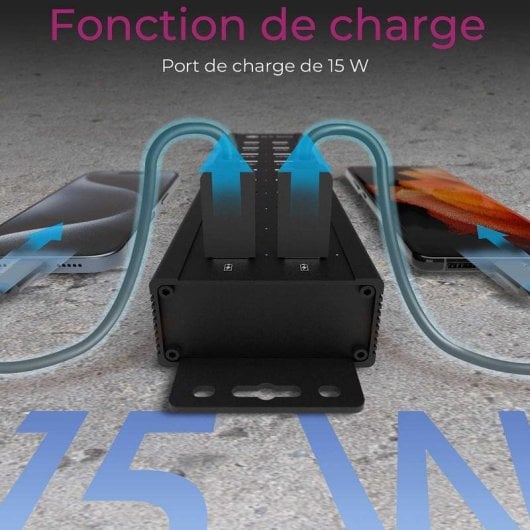 Hub ICY BOX 20 porte USB 3.2 Gen 1 IB-HUB1720-U3 alluminio LED power/access