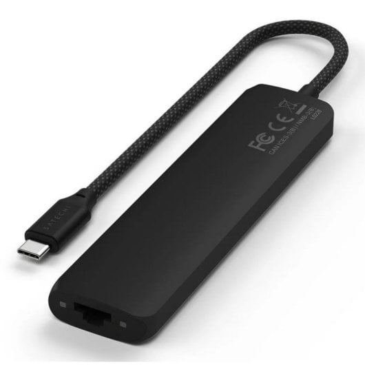 Hub Satechi 7 porte 10 Gbps modello ST-P7SK USB-C HDMI Ethernet