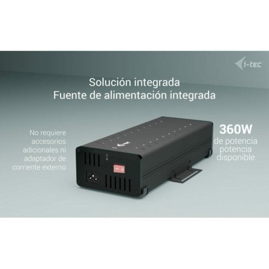 Hub i-tec 20 porte USB-C 5 Gbps modello CACHRGHUB20C con ricarica 15W/porta