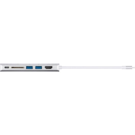 Dock USB-C Goobay 76788 2x USB 3.2 HDMI Ethernet SD 4K Ultra HD 30 Hz