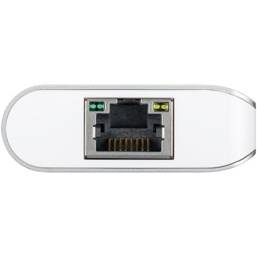 Dock multipuerto Goobay 76788 USB-C 4K Ultra HD aluminio lector SD