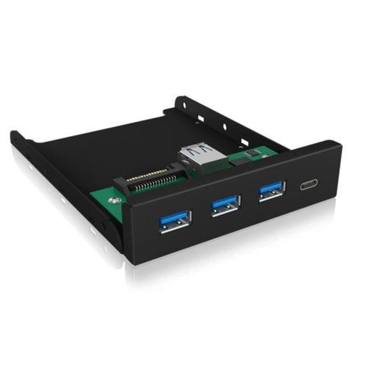 Hub ICY BOX 4 porte USB 3.2 Gen 1 modello IB-HUB1418-i3 hot-swap frontale