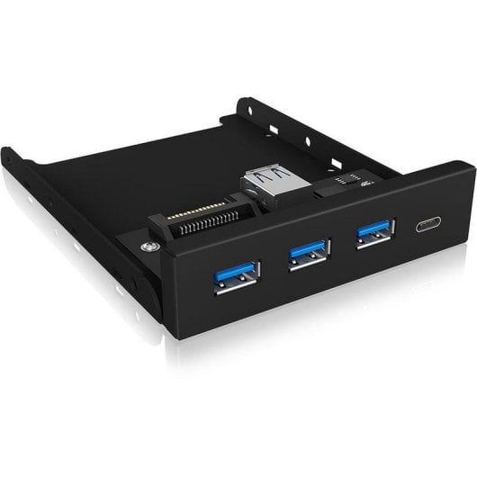Hub ICY BOX 4 porte USB 3.2 Gen 1 modello IB-HUB1418-i3 hot-swap frontale