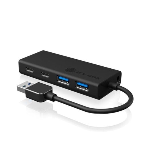 Hub ICYBOX 4 porte 5 Gbps modello IB-HUB1426-U3 USB-A e USB-C