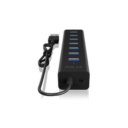 Hub ICY BOX 7 porte 5 Gbps USB 3.2 Gen 1 IB-HUB1700-U3 Alluminio