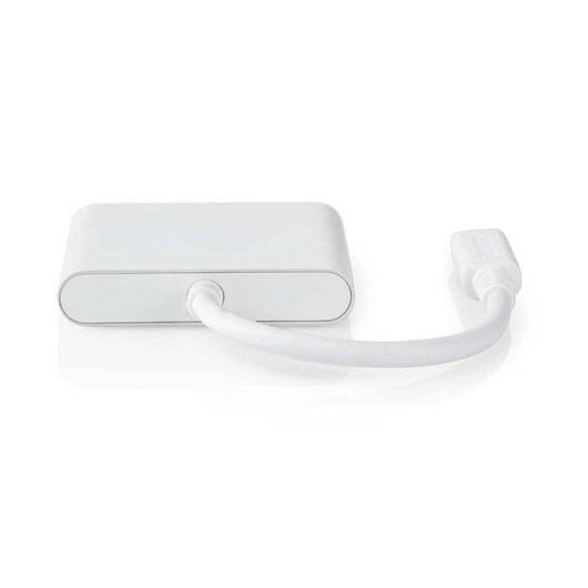 Hub USB-C Nedis CCGB64770WT01 Blanco con HDMI y USB-A/C 7,5 W