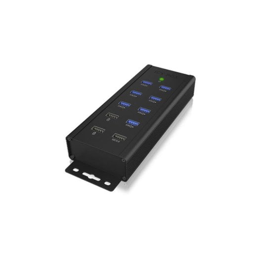 Hub ICY BOX 10 ports 5 Gbit/s IB-HUB1703-QC3 Aluminium Charge rapide