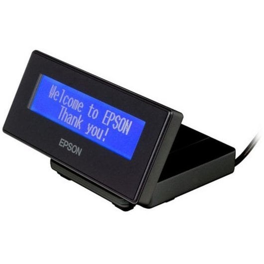 Visor Cliente Epson DM-D30 LCD 2 Linhas 40 Dígitos USB Preto