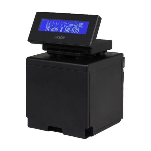 Visor Cliente Epson DM-D30 LCD 2 Linhas 40 Dígitos USB Preto