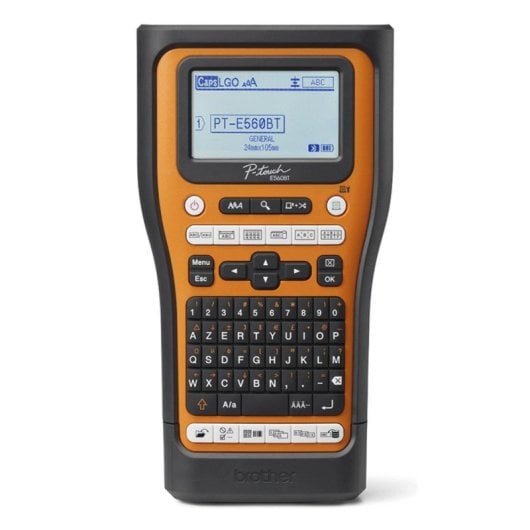 Imprimante étiquettes Thermique Bluetooth Wi-Fi Brother PT-E560BTVP AZERTY découpe automatique