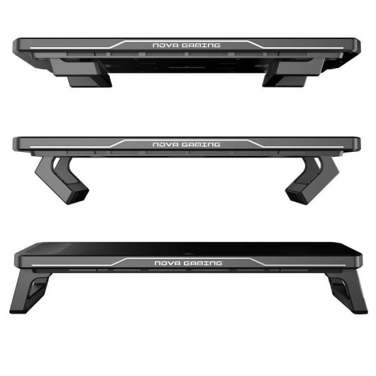 Support d'écran Nova Gaming GA105 Celestium RGB Hub USB 25 kg 88 mm