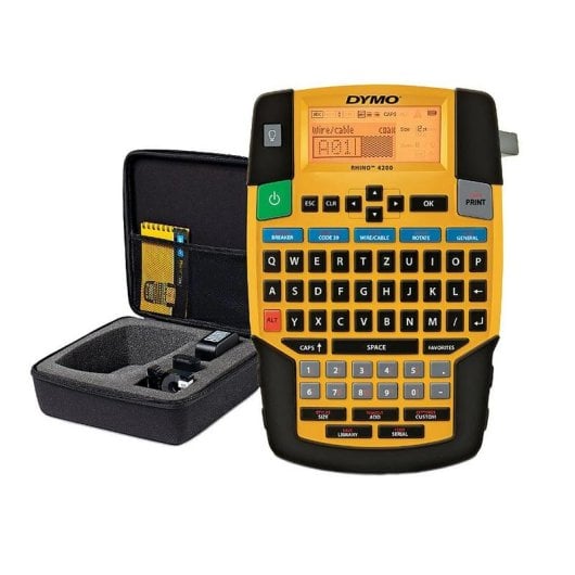 Stampante Etichette Termica DYMO Rhino 4200 Kit AZERTY Formati Industriali