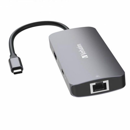 Hub Verbatim 5 porte 5 Gbps modello CMH-05 HDMI Ethernet USB-C PD