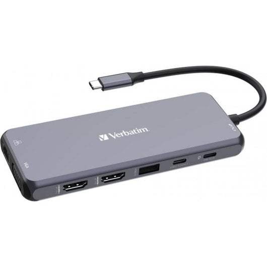 Hub Verbatim 14 porte 5 Gb/s modello CMH-14 HDMI VGA Audio SD PD