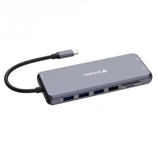 Hub Verbatim 14 porte 5 Gb/s modello CMH-14 HDMI VGA Audio SD PD