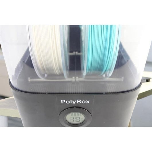 Armazenamento Seco Polymaker PolyBox 70180 para Filamentos 3D Bobinas 1 kg ou 3 kg