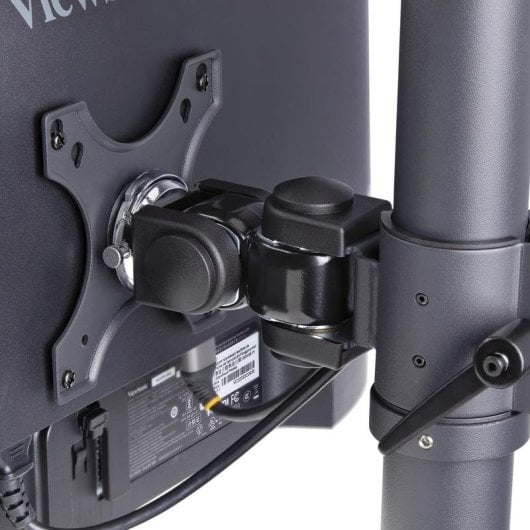 Support moniteur StarTech.com H2MPV-MONITOR-MOUNT double vertical 2x49" VESA acier