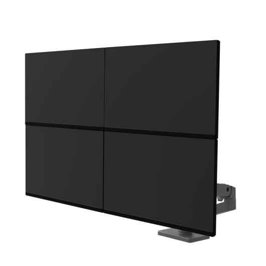 Supporto monitor Ergotron LX Pro Series 45-690-293 doppio braccio regolabile 27" 20 kg grigio scuro