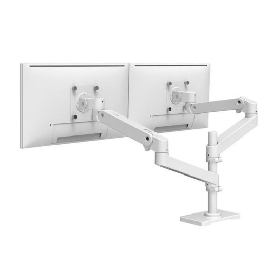 Supporto monitor Ergotron LX Pro Series 45-690-290 doppio schermo bianco regolabile