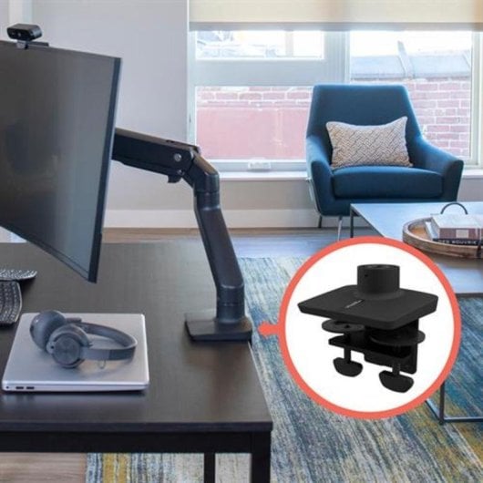 Bras de support Ergotron 98-630-224 réglable noir pour écran 32 pouces