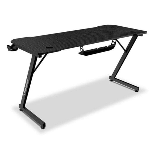 Mesa Gaming Alpha Gamer 140 cm Acier Aggloméré Gestion de câbles
