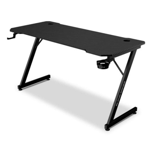 Mesa Gaming Alpha Gamer 140 cm Acier Aggloméré Gestion de câbles