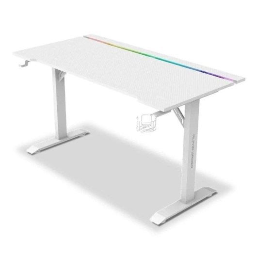Mesa Gaming Alpha Gamer 140cm Aggloméré et Acier RGB accessoires