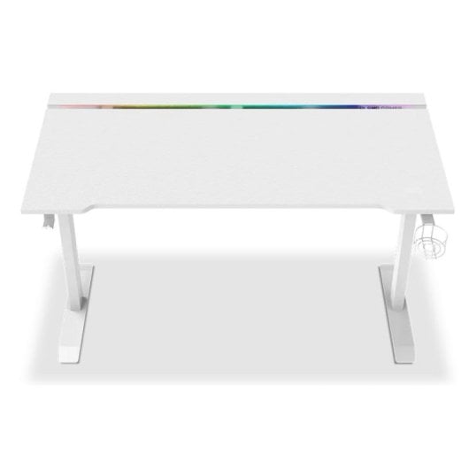 Mesa Gaming Alpha Gamer 140cm Aggloméré et Acier RGB accessoires