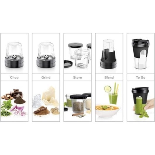 Accesorio batidora Bosch MUZ45XTM1 5 en 1 Negro plástico alta compatibilidad