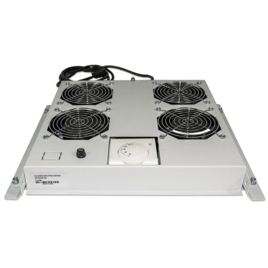 Bandeja ventilatore Intellinet 712798 4 ventole 195,4 m³/h acciaio grigio