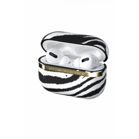 Custodia Richmond & Finch 45266 per AirPods Pro Nero Bianco compatibile ricarica wireless