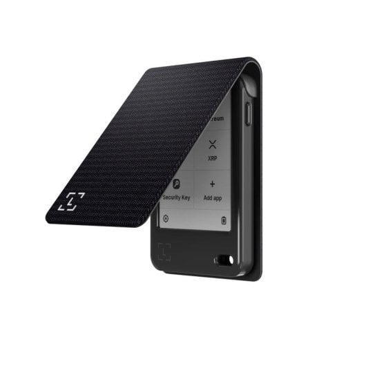 Funda Ledger Nano Gen5 Magnet Folio Aubergine fermeture magnétique protection intégrale