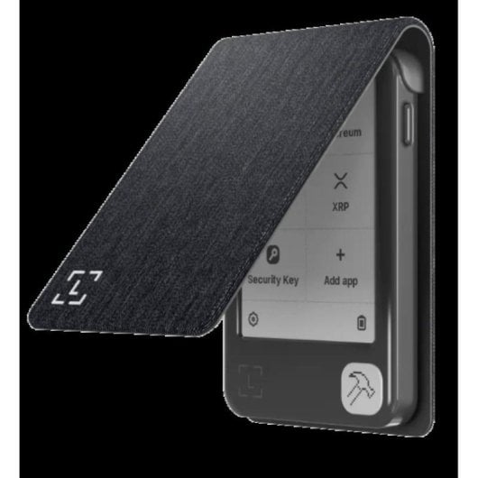 Funda Ledger Nano Gen5 Magnet Folio Aubergine fermeture magnétique protection intégrale