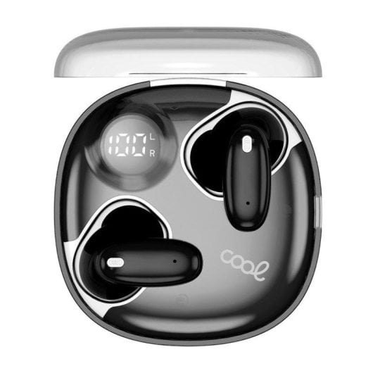 Auriculaires Cool Fun sans fil Bluetooth Hi-Fi autonomie 20h écran LED noirs