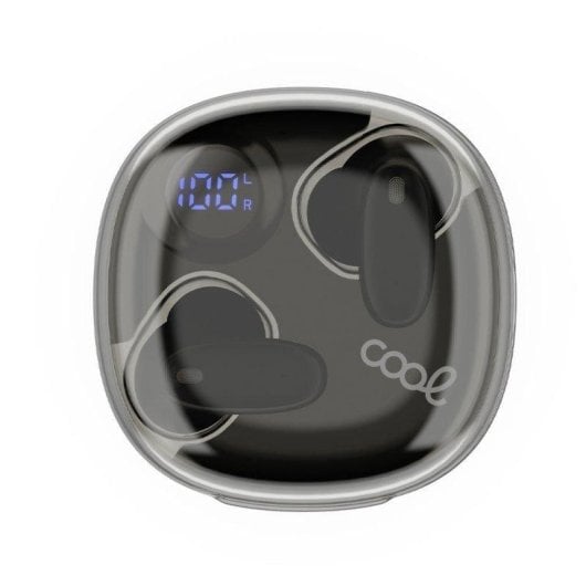 Auriculaires Cool Fun sans fil Bluetooth Hi-Fi autonomie 20h écran LED noirs