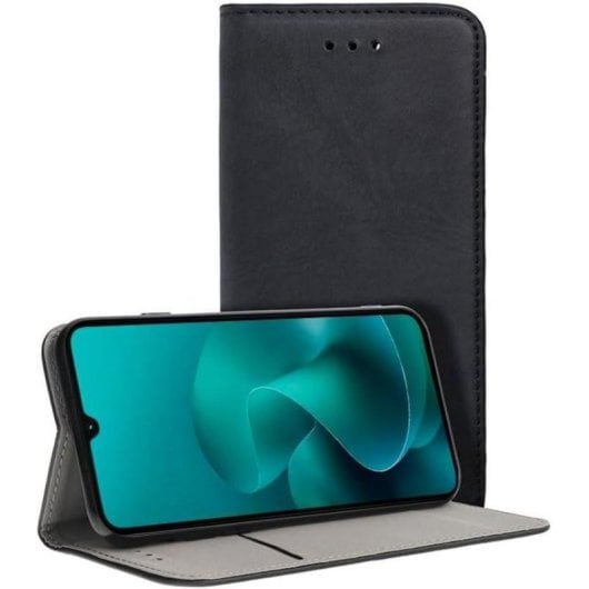 Funda per cellulare Cool Flip Cover Libro Protezione 360° Nero leggera per Motorola Moto G06/G06 Power