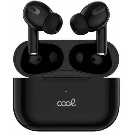 Écouteurs Cool 8434847082592 sans fil Bluetooth avec Réduction de Bruit, Microphone, noirs