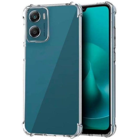 Funda per cellulare Cool AntiShock Trasparente Resistente Polvere e Urti per Motorola Moto G06/G06 Power