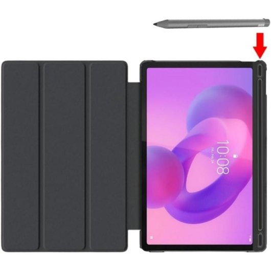 Tablet-Hülle Cool Lenovo Idea Tab 11 Schwarz Kunstleder Book Cover