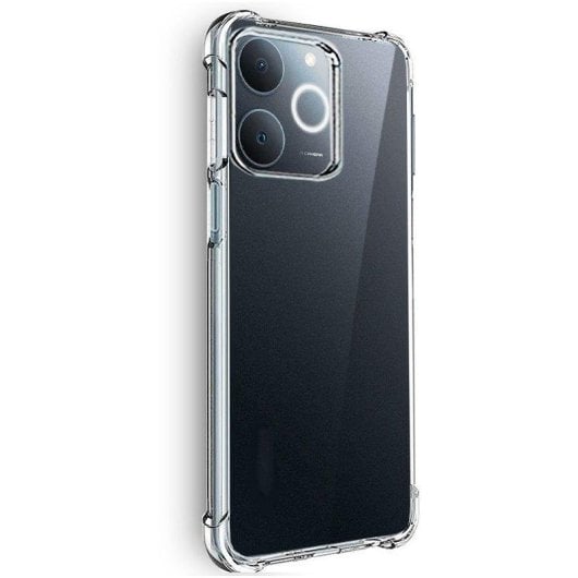 Funda para móvel Cool AntiShock Transparente Silicone Cantos Reforçados para Realme Note 70T