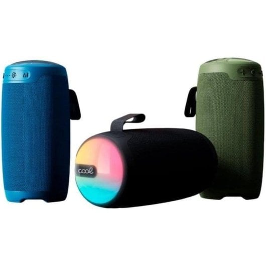 Altavoces Cool Portatile Bluetooth 10W impermeabile resistente polvere verdi