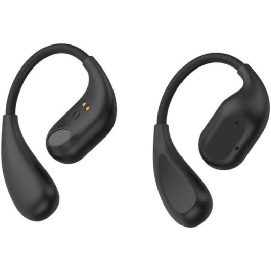 Auriculares Cool Moon sem fios Bluetooth com Cancelamento de Ruído e microfone cinzento escuro