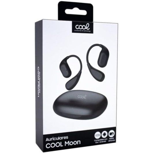 Auriculares Cool 8434847080918 intra-auriculaires Bluetooth avec annulation de bruit et micro Noirs