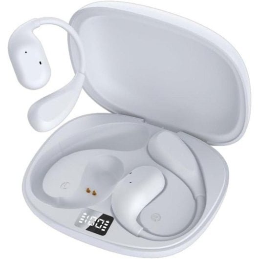 Auriculaires Cool 8434847080901 sans fil Bluetooth avec Réduction du Bruit, micro, blanc