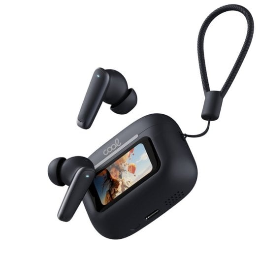 Auriculaires Cool Iria sans fil Bluetooth avec Réduction de Bruit, IA, Traduction, noirs