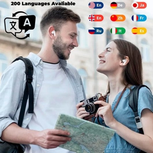 Auriculaires Cool Iria sans fil Bluetooth avec Réduction de Bruit, IA, Traduction, noirs