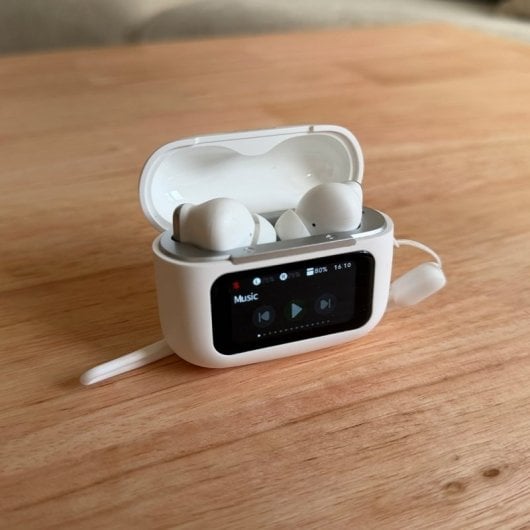 Auriculaires Cool Iria Bluetooth sans fil avec réduction de bruit active, traduction IA, blancs