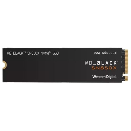 Disque Dur Western Digital SN850X 1TB SSD M.2 7300MB/s NVMe Sans Dissipateur