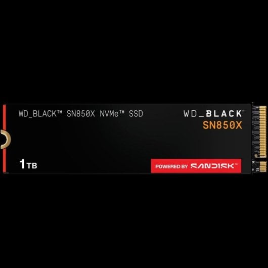 Disque Dur Western Digital SN850X 1TB SSD M.2 7300MB/s NVMe Sans Dissipateur