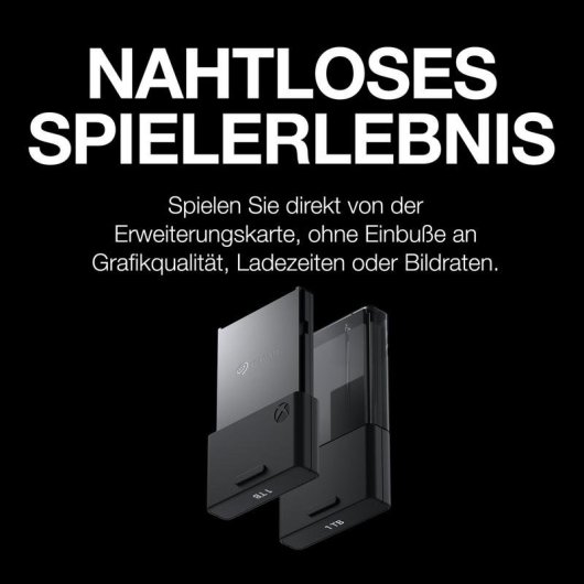 Erweiterungskarte Seagate STJR512400 512GB Schwarz Xbox Series X S Kompatibel